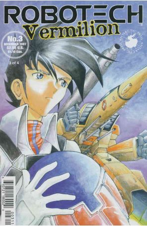 Robotech: Vermilion 3 published by Antarctic with cover art by Duc Tran