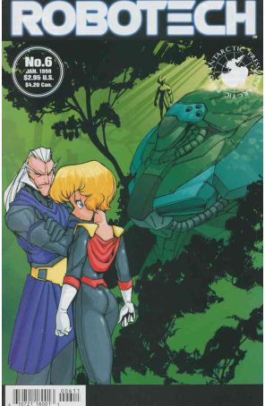 Robotech 6 published by Antarctic with cover art by Fred Perry