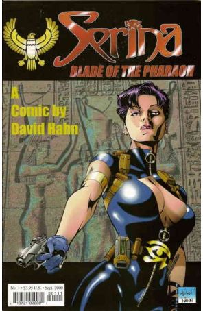 Serina: Blade of the Pharaoh 1 published by Antarctic with cover art by David Hahn