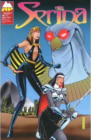 Serina 3 published by Antarctic with cover art by David Hahn