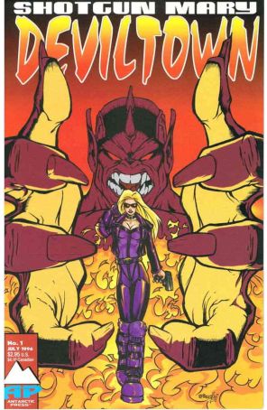 Shotgun Mary: Deviltown 1 published by Antarctic with cover art by Pete Woods