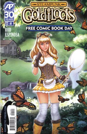 Steampunk Goldilocks FCBD 2015 published by Antarctic