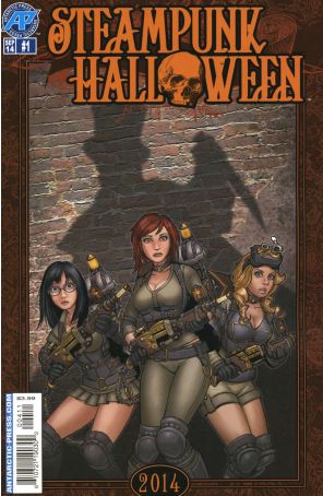 Steampunk Halloween 2014 published by Antarctic with cover art by Joseph Wight