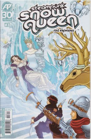 Steampunk Snow Queen 3 published by Antarctic with cover art by Rod Espinosa