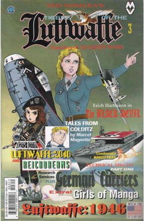 Tigers of the Luftwaffe 3 published by Antarctic with cover art by Ted Nomura