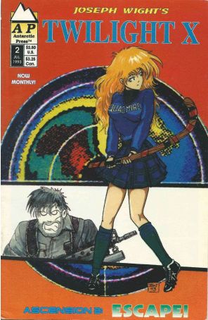 Twilight X (Vol. 2) 2 published by Antarctic with cover art by Joseph Wight