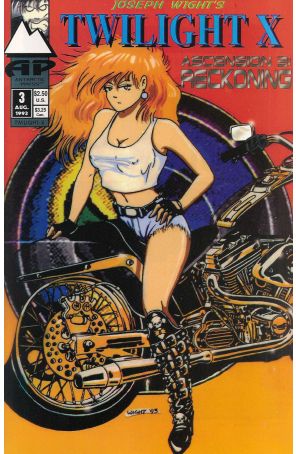 Twilight X (Vol. 2) 3 published by Antarctic with cover art by Joseph Wight