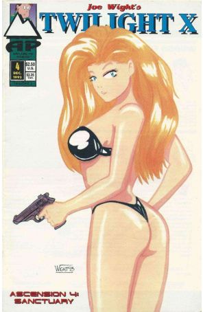 Twilight X (Vol. 2) 4 published by Antarctic with cover art by Joseph Wight