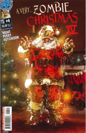 Very Zombie Christmas, A 4 published by Antarctic with cover art by David Hutchison