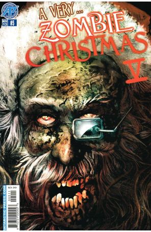 Very Zombie Christmas, A 5 published by Antarctic with cover art by David Hutchison