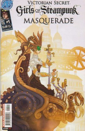 Victorian Secret: Girls of Steampunk - Masquerade 1 published by Antarctic with cover art by Rod Espinosa