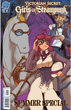 Victorian Secret: Girls of Steampunk Summer Special 2 published by Antarctic with cover art by Fred Perry