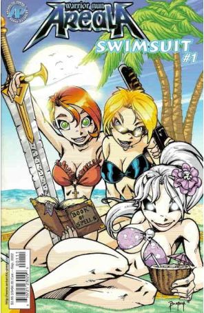 Warrior Nun Areala Swimsuit 1 published by Antarctic with cover art by Craig Babiar