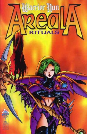 Warrior Nun Areala: Rituals 3 published by Antarctic with cover art by Ben Dunn
