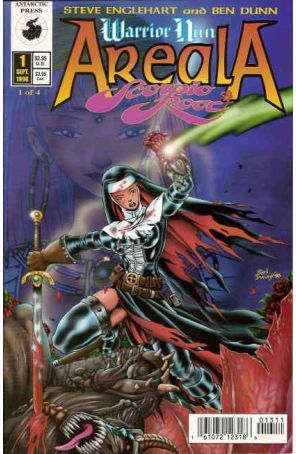 Warrior Nun Areala: Scorpio Rose 1 published by Antarctic with cover art by Ben Dunn