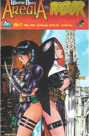 Warrior Nun vs Razor CS 1 published by Antarctic