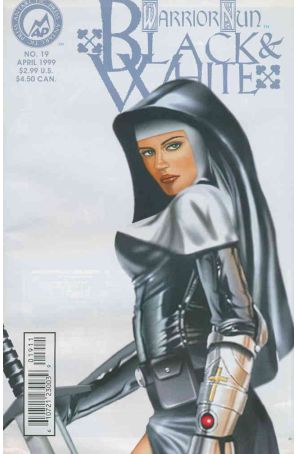 Warrior Nun: Black And White 19 published by Antarctic