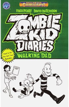 Zombie Kid Diaries Holiday Special 2013 published by Antarctic with cover art by David Hutchison