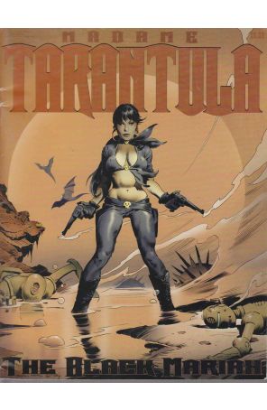 Madame Tarantula: the Black Mariah Magazine 1 published by Antimatter with cover art by Mike Hoffman