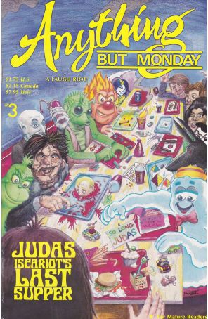 Anything but Monday 3 published by Anything but Monday with cover art by Frank Panucci