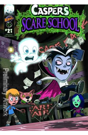 Casper's Scare School 2 published by Ape Entertainment with cover art by Jack Lawrence