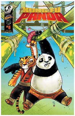 Kung Fu Panda 5 published by Ape Entertainment with cover art by Rolando Mallada