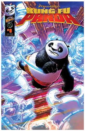 Kung Fu Panda 6 published by Ape Entertainment with cover art by Rolando Mallada