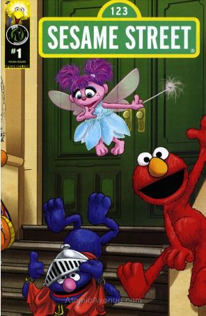 Sesame Street 1E published by Ape Entertainment with cover art by Amy Mebberson