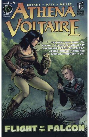 Athena Voltaire: Flight of the Falcon (Vol. 2) 2 published by Ape with cover art by Steve Bryant