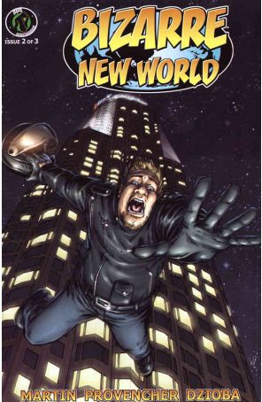 Bizarre New World 2 published by Ape with cover art by Tone Rodriguez