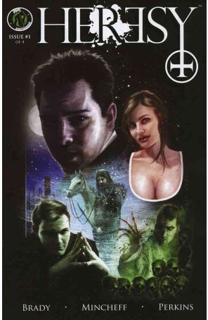 Heresy 1 published by Ape with cover art by Jason Badower
