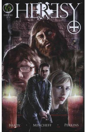 Heresy 2 published by Ape with cover art by Steven Perkins