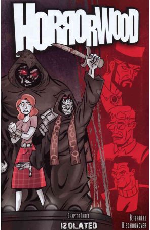 Horrorwood 3 published by Ape with cover art by Brent Schoonover