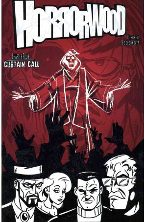 Horrorwood 4 published by Ape with cover art by Brent Schoonover