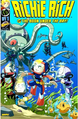 Richie Rich: Rich Rescue 1 published by Ape with cover art by Jack Lawrence