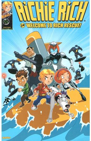 Richie Rich: Rich Rescue TPB 1 published by Ape with cover art by Jack Lawrence