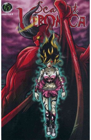 Scarlet Veronica 4 published by Ape with cover art by Jason Moody