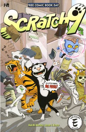 Scratch 9 1 (2nd) published by Hermes with cover art by Armand Villavert Jr.