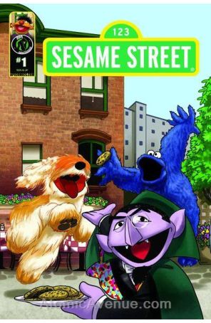 Sesame Street 1B published by Ape with cover art by Amy Mebberson