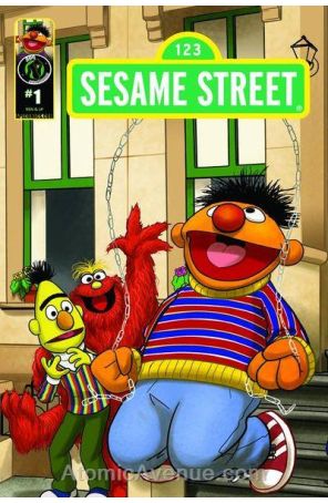 Sesame Street 1D published by Ape with cover art by Amy Mebberson