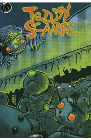 Teddy Scares 4 published by Ape with cover art by Christine Larsen