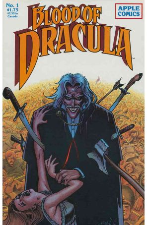 Blood of Dracula 1 published by Apple with cover art by Marc Hempel