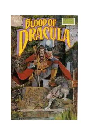 Blood of Dracula 11 published by Apple with cover art by Pat Boyette