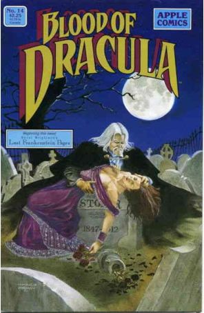 Blood of Dracula 14 published by Apple with cover art by Dave Dorman and Lurene Haines