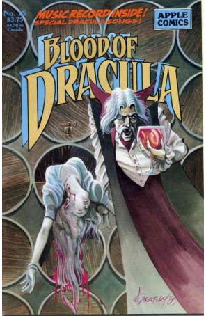 Blood of Dracula 15 published by Apple with cover art by Mark Wheatley