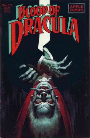 Blood of Dracula 19 published by Apple with cover art by Mark Rogers