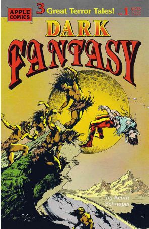 Dark Fantasy 1 published by Apple with cover art by Kevin Schnaper