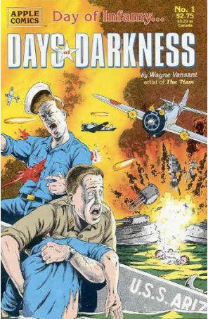 Days of Darkness 1 published by Apple with cover art by Wayne Vansant