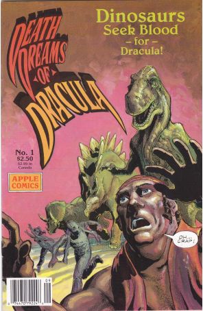 Death Dreams of Dracula 1 (Newsstand) published by Apple with cover art by Brad Vancatta