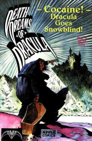 Death Dreams of Dracula 3 published by Apple with cover art by Bernie Wrightson